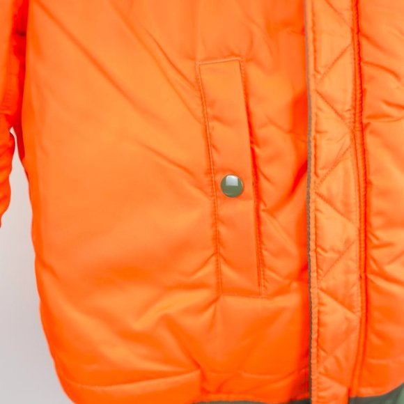 Alpha Industries Green Reversible MA-1 Bomber Flight Jacket - Picture 11 of 11